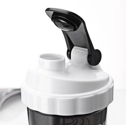 500 ml Bouteille d'eau en plastique à trois couches pour gymnastique, conditionnement physique, mélangeur de protéines pour sports en plein air