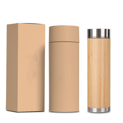 Bouteille d'eau isolée sous vide en acier inoxydable de 500 ml pour la production de bière de café et de thé