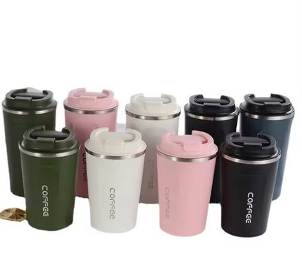 Tumbler Eco-friendly en acier inoxydable Voyage tasse à café à vide isolation réutilisable tasse