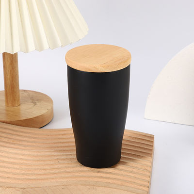 Bouteille d'eau en plastique à grains de bois de 350 ml pour les voyages