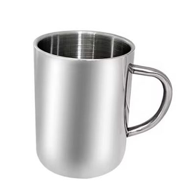 Coupe à café en acier inoxydable 304 Eco-friendly Travel Tumbler Coupe à boire avec poignée de main