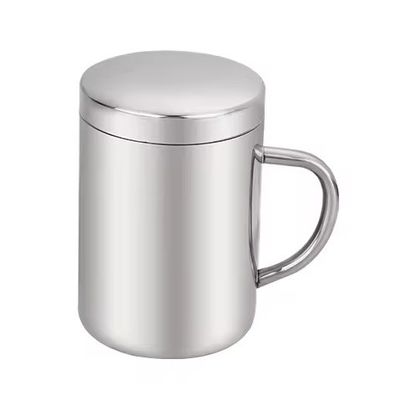 Coupe à café en acier inoxydable 304 Eco-friendly Travel Tumbler Coupe à boire avec poignée de main
