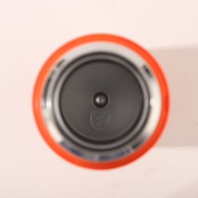 Coupe droite 316 en acier inoxydable couvercle à ressort bouteille thermos de thé portable avec filtre à thé