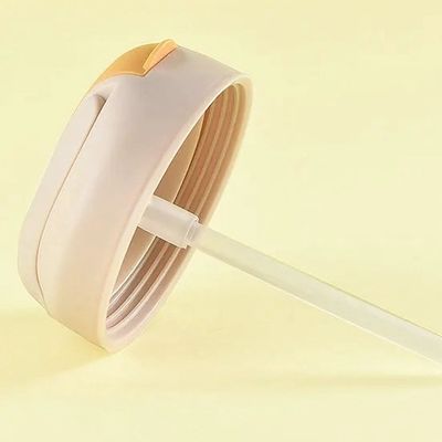 Coupe à café en acier inoxydable à manche en silicone bouteille d'eau de voyage isolée sous vide