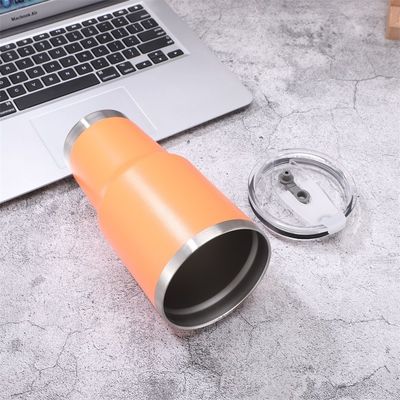 30 oz double paroi en acier inoxydable évier à vin bouteille à vide réutilisable avec couvercle