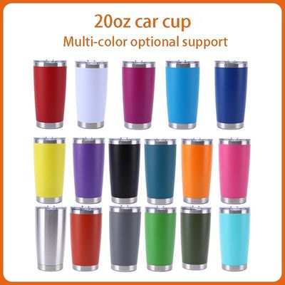 30 oz poudre recouverte de vin Tumbler La tasse de café réutilisable ultime pour les besoins de voyage