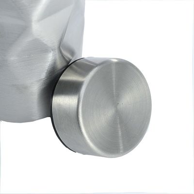 Bouteille d'eau de sport en plein air 1L Thermos à paroi simple avec matériau en acier inoxydable