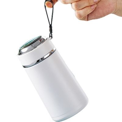 Retour à l' école Couleur personnalisée 350ml Cube à vide en acier inoxydable avec corde portable