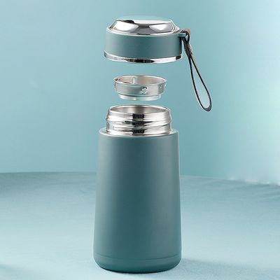 Retour à l' école Couleur personnalisée 350ml Cube à vide en acier inoxydable avec corde portable