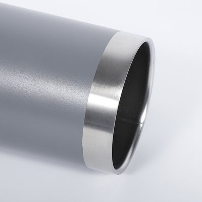 Style de conception minimaliste personnalisable sous vide double paroi isolation en acier inoxydable tasse de café avec poignée