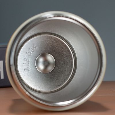 500 ml tasses de café en acier inoxydable avec couvercle logo personnalisé tasses à boire et paille de qualité alimentaire
