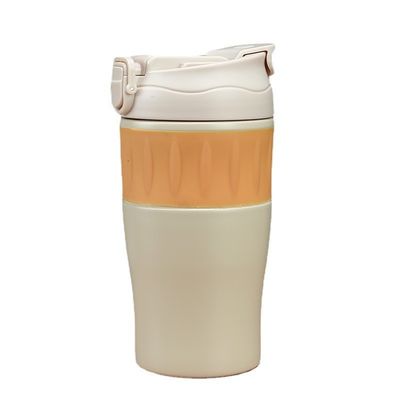 Bouteilles de café en acier inoxydable portables avec couvercle 500 ml bouteille de voyage imperméable isolée
