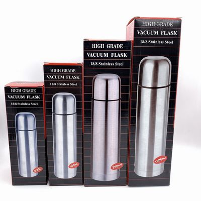 500ml Boulette en forme de double paroi isolation flacon rempli tasse à vide pour l'eau chaude et froide
