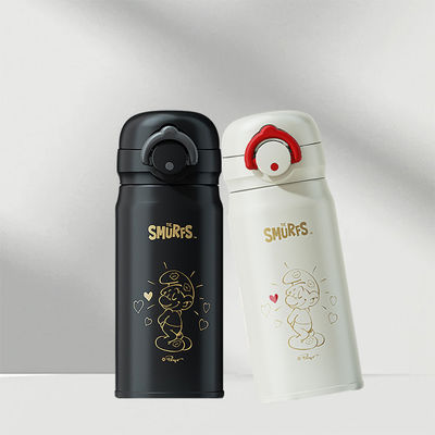 Bottle d'eau en acier inoxydable Kawaii Sport Bike isolé et écologique