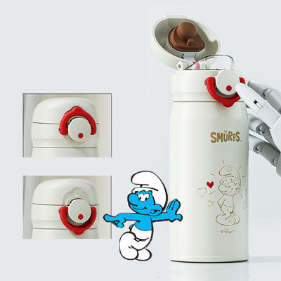 Bottle d'eau en acier inoxydable Kawaii Sport Bike isolé et écologique