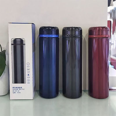 Bouteille de filtre à eau en acier inoxydable isolé sous vide pour enfants Logo personnalisé et durable