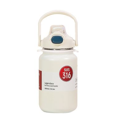 Bouteille d'eau en acier inoxydable portable de 1300 ml