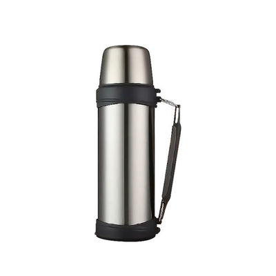 Bouteille d'eau isolée en acier inoxydable de grande capacité pour les sports et les voyages à Golden