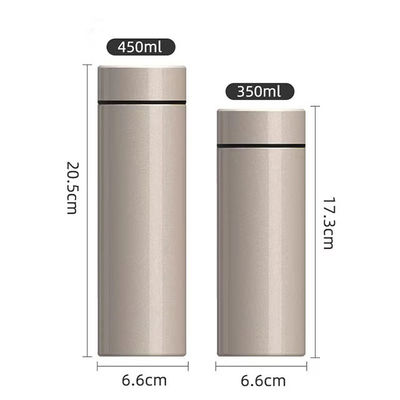 Bouteille d'eau à vide en acier inoxydable de 350 ml pour les boissons chaudes en voiture