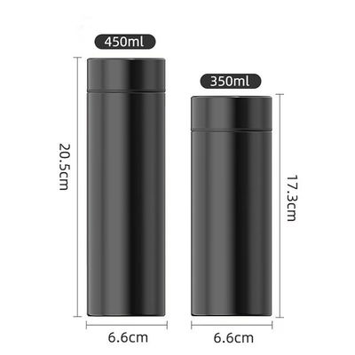 Bouteille d'eau à vide en acier inoxydable de 350 ml pour les boissons chaudes en voiture