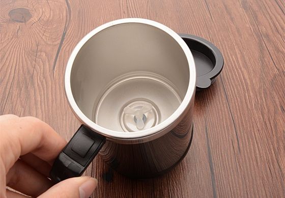 Bureau et domicile tasse électrique en acier inoxydable pour les amateurs de café
