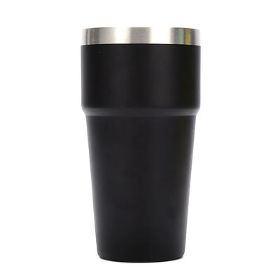Une tasse de bière 16 oz tasse de bière 16 oz 20 oz 24 oz 30 oz 40 oz en acier inoxydable encore tasse de vin