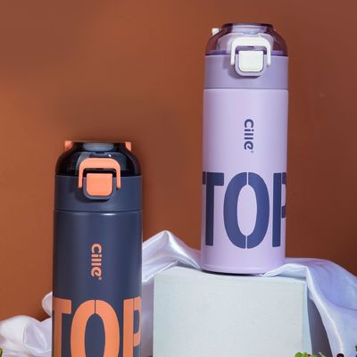 Acceptable OEM bouteille d'eau métallique sous vide isolation tasse étain bouteille sous vide