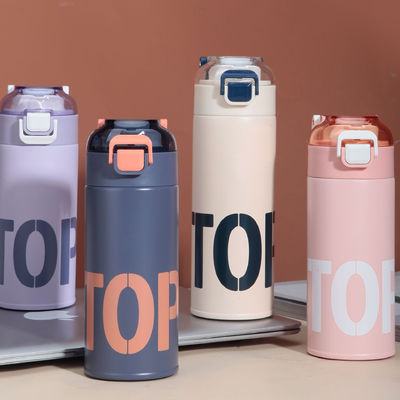 Flacon à vide en acier inoxydable de 500 ml avec une isolation thermique de 6 à 12 heures