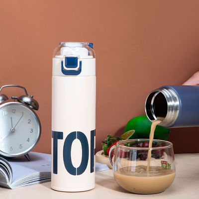 Flacon à vide en acier inoxydable de 500 ml avec une isolation thermique de 6 à 12 heures
