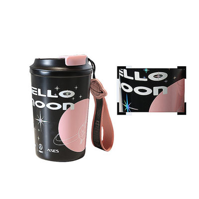 Coupe de café en acier inoxydable isolée pour voyages, réutilisable
