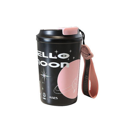 Coupe de café en acier inoxydable isolée pour voyages, réutilisable