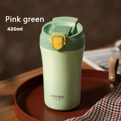 Coupe à café isolée sous vide en acier inoxydable de design moderne idéale pour les voyages et le bureau