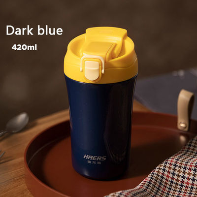 Coupe à café isolée sous vide en acier inoxydable de design moderne idéale pour les voyages et le bureau