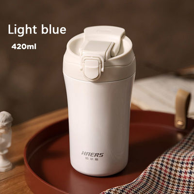 Coupe à café isolée sous vide en acier inoxydable de design moderne idéale pour les voyages et le bureau