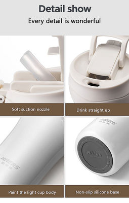 Coupe à café isolée sous vide en acier inoxydable de design moderne idéale pour les voyages et le bureau