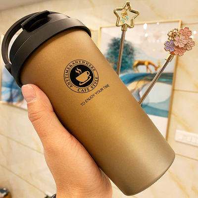 Logo personnalisé Acceptable Coupe cadeau Bouteille à vide en acier inoxydable pour bureau et voyage