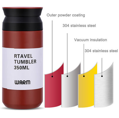 Bouteilles sous vide en acier inoxydable isolation tasses de café avec poignée pour retour à l' école