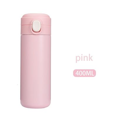 Bouteille d'eau sous vide à rebond en acier inoxydable de 500 ml avec couleur solide et échantillon fourni