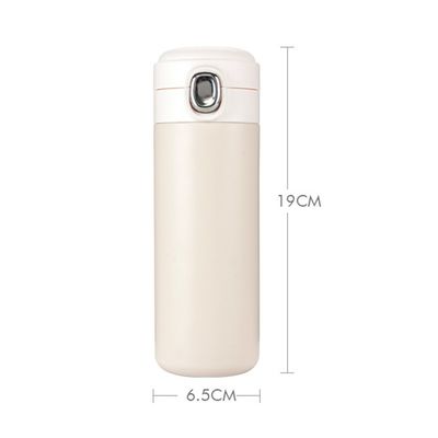 Bouteille d'eau sous vide à rebond en acier inoxydable de 500 ml avec couleur solide et échantillon fourni
