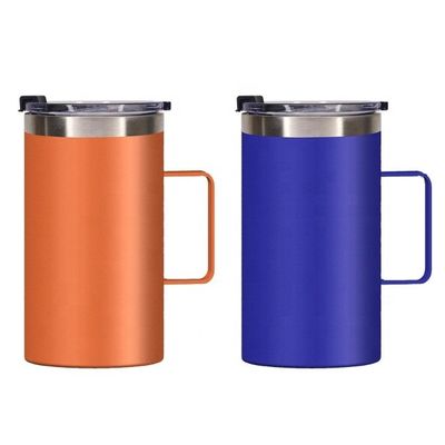 Coupe de café en acier inoxydable sous vide personnalisée avec poignée 12-24 heures d'isolation