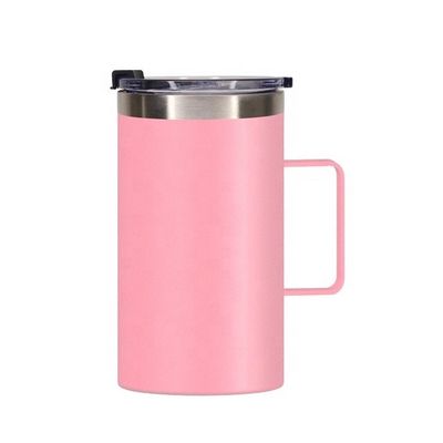 Coupe de café en acier inoxydable sous vide personnalisée avec poignée 12-24 heures d'isolation