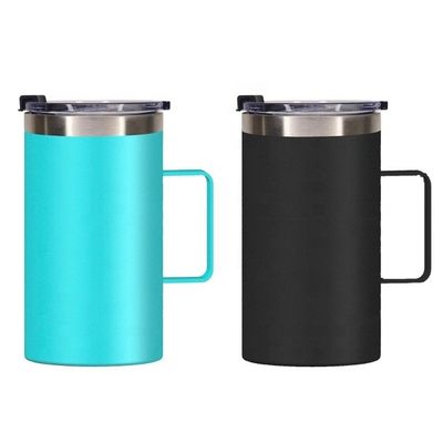 Coupe de café en acier inoxydable sous vide personnalisée avec poignée 12-24 heures d'isolation