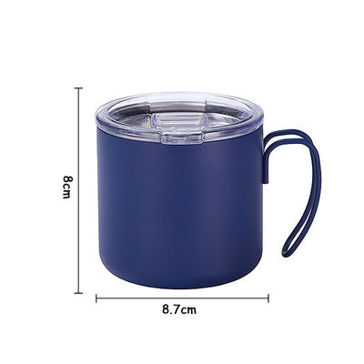 Manche en acier inoxydable de couleur tasses à café de voyage Performance d'isolation thermique Aucun