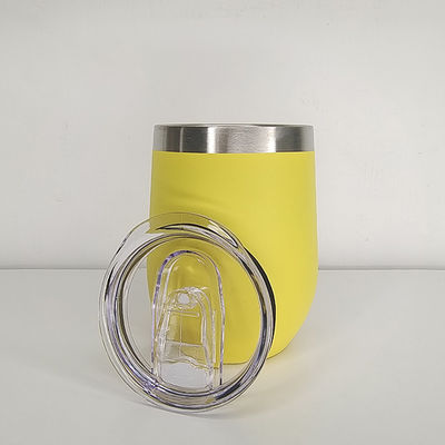 12 oz double paroi en acier inoxydable tasse de café de voyage isolé sous vide moules en forme d'œuf