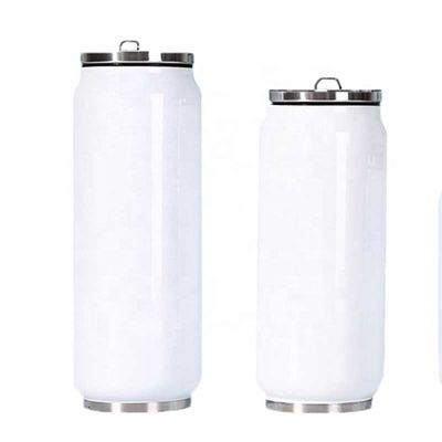 Colère sous vide de sublimation en acier inoxydable 12 oz avec paille et couvercle inclus