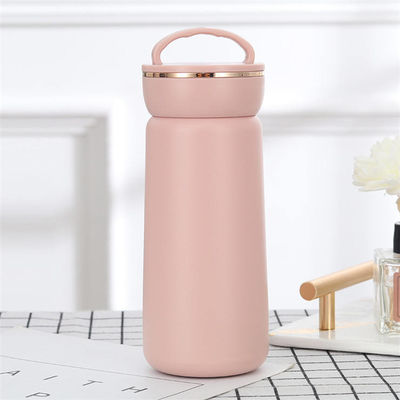 Obtenez le avec cette bouteille d'eau de 14 onces Summit Bouteille de voyage tasse en acier inoxydable Tumbler Flask