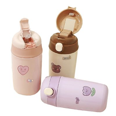 Bouteilles sous vide Thermoses 304 bouteille d'eau en acier inoxydable Coupe isolante double boisson