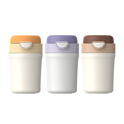 Production sous vide tasse de voyage portable en acier inoxydable avec tasse d'aspiration non-déversement