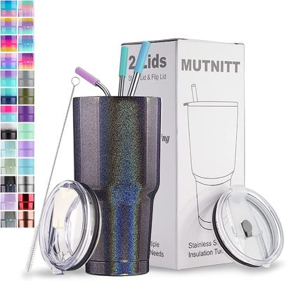 Coupe de café de voyage isolée en acier inoxydable personnalisée avec capacité et logo de 900 ml