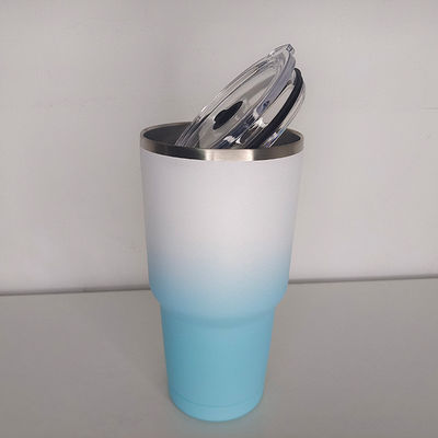 En acier inoxydable, le tube mince 30 oz. Gardez le verre chaud froid 12-24 heures fonction pour les voyages.